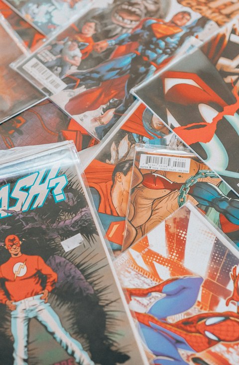 Comic book collecting supplies we buy