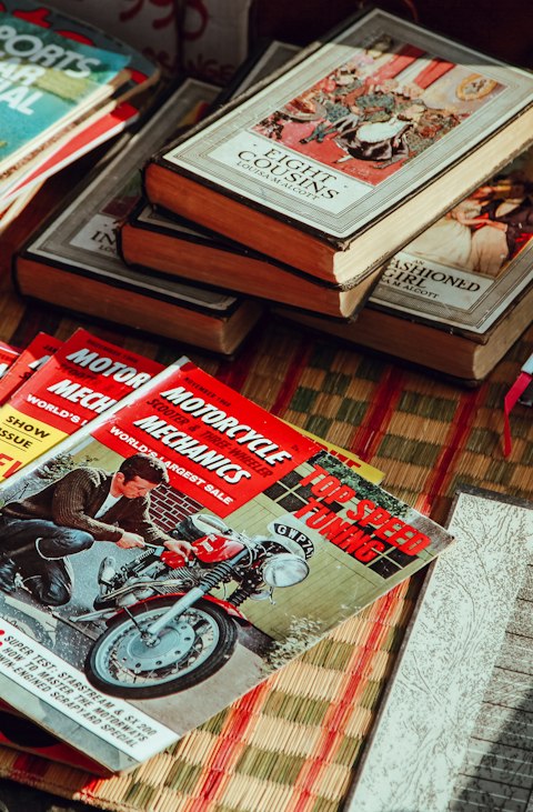 Magazines and fanzines we buy