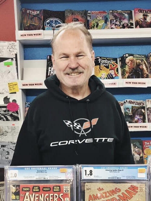 Jamie Newbold, owner of Southern California Comics